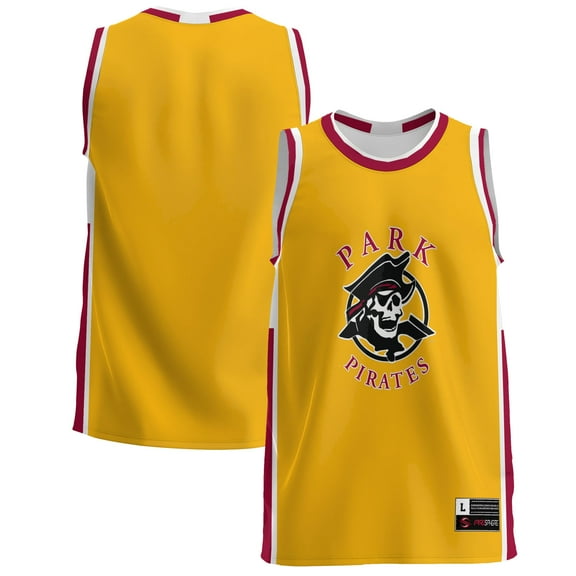 Men's GameDay Greats  Gold Park Pirates  Lightweight Basketball Jersey