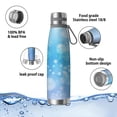 thumbnail image 4 of 29oz Insulated Water Bottle with Tea Infuser, Stainless Steel Travel Mug, Ice Frozen Print, 4 of 6