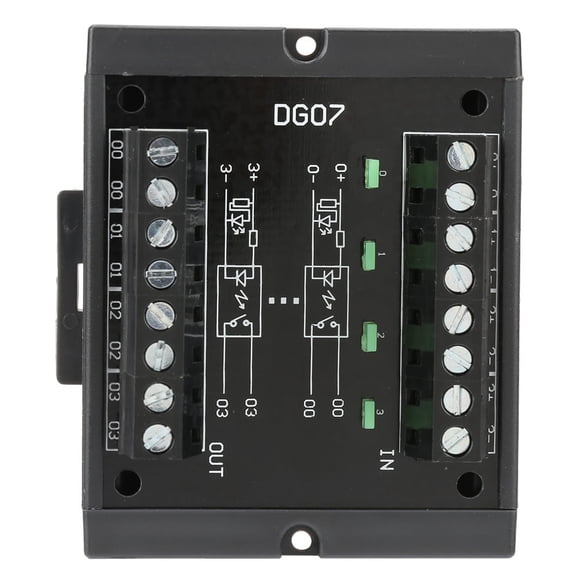Convertidor de nivel ANGGREK de 4 Canales Ligero carga de Señal de Control 10-28 V