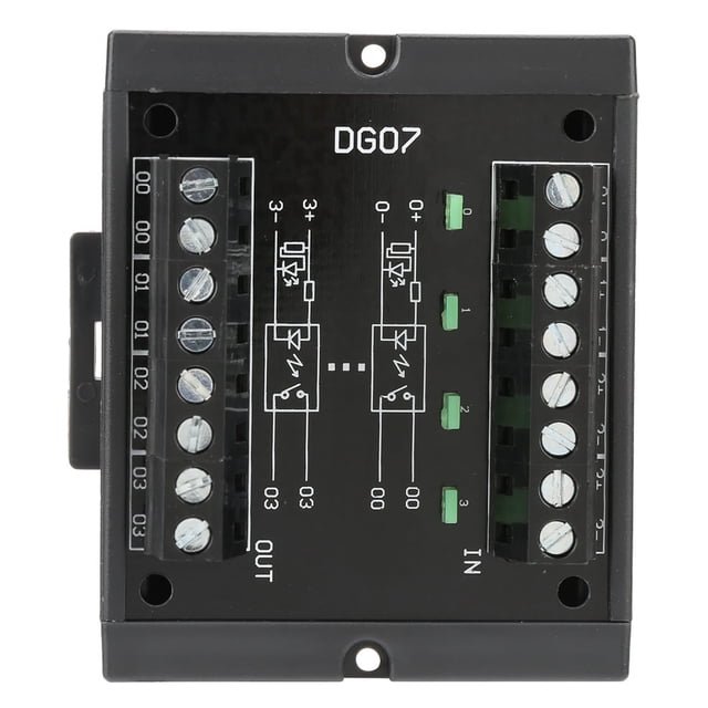 Convertidor de nivel ANGGREK de 4 Canales Ligero carga de Señal de Control 10-28 V
