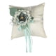 thumbnail image 3 of Cojín de boda, almohada para anillo, 20cm x 20cm, almohada decorativa para anillo de boda de satén para aniversario, almohada para anillo embellecida, 3 of 10