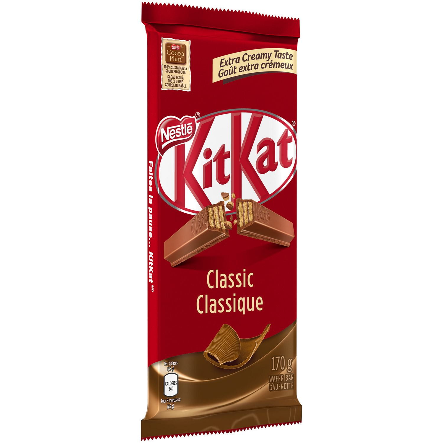 NESTLÉ KITKAT Classic Milk Chocolatey Wafer Bar