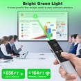 thumbnail image 2 of Presentation Clicker Wireless Presenter Remote for PowerPoint,USB Type C Wireless Presentation Clicker with Green Light for Mac, Computer, Laptop, 2 of 4