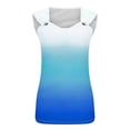 thumbnail image 5 of Tank Tops for Women Plus Size Round Neck Sleeveless Casual Loose Blouses Blue S, 5 of 5