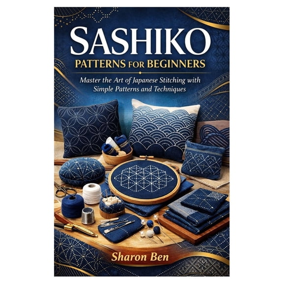 Sashiko Patterns for Beginners, (Paperback)