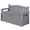 Gray, variant on Devoko 82 Gallon Storage Patio Bench and Deck Box Organization Storage Combi for Patio, Garden