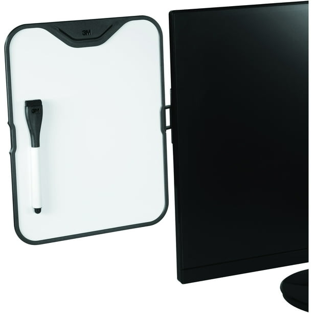 3M, MMMMWB100B, Monitor Whiteboard Holder, 1 Each, White