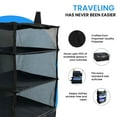 StowNGo Portable Hanging Travel Shelves, Small, from Grand Fusion