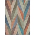 thumbnail image 2 of Addison Rugs Chantille Indoor/Outdoor Transitional Geometric Sage Machine Washable Rectangle Rug, 8' x 10', 2 of 8