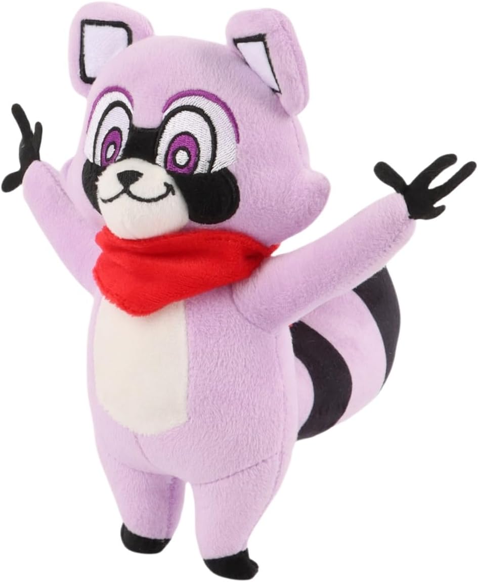 Djkdjl 2024 Indigo Park Plush 98 Rambley The Raccoon Plushies Toy For Fans T Soft Stuffed 