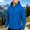 Dark Blue, variant on Men's Solid Plain Detachable Hood Softshell Jacket Full Zip Vertical Zipper Pockets Windproof Minimalist Outdoor Commute Outerwear Red XXL