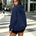 thumbnail image 6 of AnuYalue Women's Zip Up Hoodies Loose Fit Long Sleeve Sweatshirts Pockets Drawstring Track Jackets Trendy Hoodie, 6 of 6