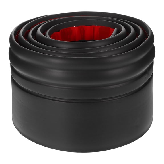 OUNONA Self Adhesive Black Baseboard p Thickened Wall Skirting Tape