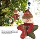 thumbnail image 3 of Adorno navideño colgante Decoración Papá Noel Muñeco de nieve Alce (Muñeco de nieve), 3 of 9