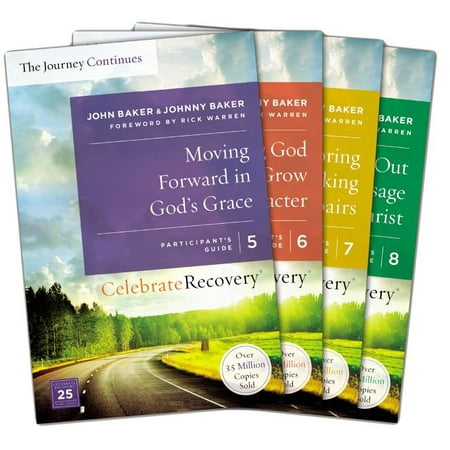 Celebrate Recovery: Celebrate Recovery: The Journey Continues Participant's Guide Set Volumes 5-8: A Recovery Program Based on Eight Principles from the Beatitudes (Best Iphone Recovery Program)