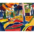 thumbnail image 3 of Sayen, Henry Lyman 13x12 Black Modern Framed Museum Art Print Titled - Garden, 3 of 5