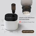thumbnail image 5 of NestE Waterless Essential Oil Diffuser,Portable Scent Diffuser with Battery Operated,3 Mist Modes,Fast Charging,Mini Aromatherapy Diffusers for Home,Bedroom,Office,Includes 10ml Essential Oil,White, 5 of 9