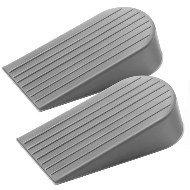 9 pulgadas de alto para cuña de tope de puerta de goma de piso, huecos de puerta y evitan los bloqueos, tope de puerta resistente para piso para puerta resistente en la parte inferior de la puerta ShuxiuWang 1327537081036