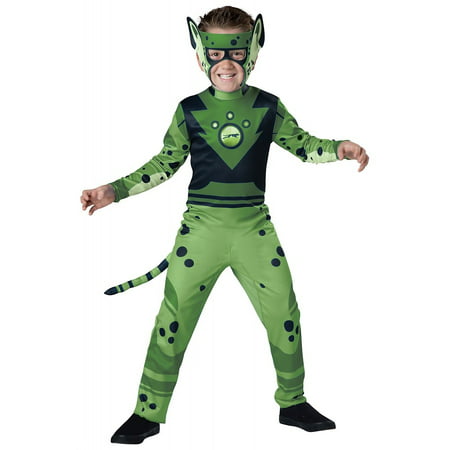 Value Wild Kratts Child Costume Green Cheetah -