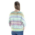 thumbnail image 2 of John Paul Richard Womens Knit Tye-Dye Pullover Sweater, Multicoloured, Medium, 2 of 2