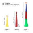 thumbnail image 1 of Plastic Vuvuzela Horns Soccer Fan Trumpet Fans Cheering Horn for Football Sports Events Party, 1 of 5