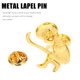 thumbnail image 5 of 4 PCS Broche Pin Clothing Pin Pin Broche de metal Broches de solapa para decoración, 5 of 5