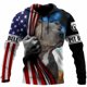 thumbnail image 3 of Sudadera con capucha para hombre con estampado 3D de Pitbull y perro mascota, sudadera con capucha unisex para adultos, sudadera con capucha de manga larga de otoño para hombre, 3 of 5