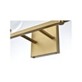 thumbnail image 5 of Living District 33" Wall Sconce In Satin Gold, 5 of 8