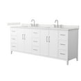 thumbnail image 6 of Wyndham Collection Wch717184d-Qtz-Us3mxx Elan 84" Free Standing Double Basin Vanity Set -, 6 of 6