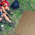 thumbnail image 3 of PENIKOKO Durable Brown Outdoor Picnic Mat Waterproof Cloth for Camping and Outdoor Activities 79.0 x 59.0 Inches, 3 of 7