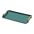 thumbnail image 2 of veasfak Serving Tray Rectangular Bathroom Organizer for Restaurant Hotel Living Room L, 2 of 9