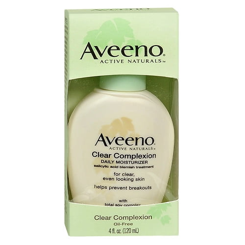 Aveeno Clear Complexion Daily Moisturizer 4 Oz, 3 Pack