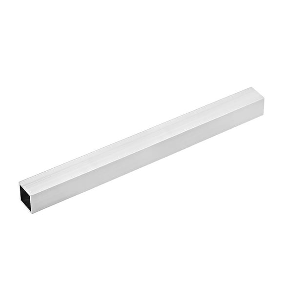 Unique Bargains 6063 Aluminum Square Tube 25mmx25mmx2mm Wall Thickness 300mm Length Seamless Straight Tubing