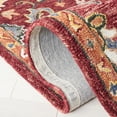 thumbnail image 5 of SAFAVIEH Aspen Devyn Tribal Area Rug, Red/Rust, 5' x 5' Square, 5 of 5