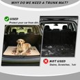 thumbnail image 4 of Bulopur Girl Football Bow Car Trunk Mat 29" x 39", Fall Football Print, All Weather Trunk Protection Cargo Liner, Non-Slip Waterproof Washable Cargo Mat for Women Drivers, 4 of 7