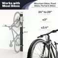thumbnail image 6 of Life Finds Vertical Wall Mounted Bike Rack with Mechanical Lift, 6 of 8