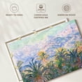 thumbnail image 6 of Elephant Stock Palm Trees At Bordighera 1884 Wall Art - Horizontal Canvas Wall Art - Living Room Wall Decor - Nature Canvas - Gray And Pink Decor By Claude Monet - 45" x 30", 6 of 8