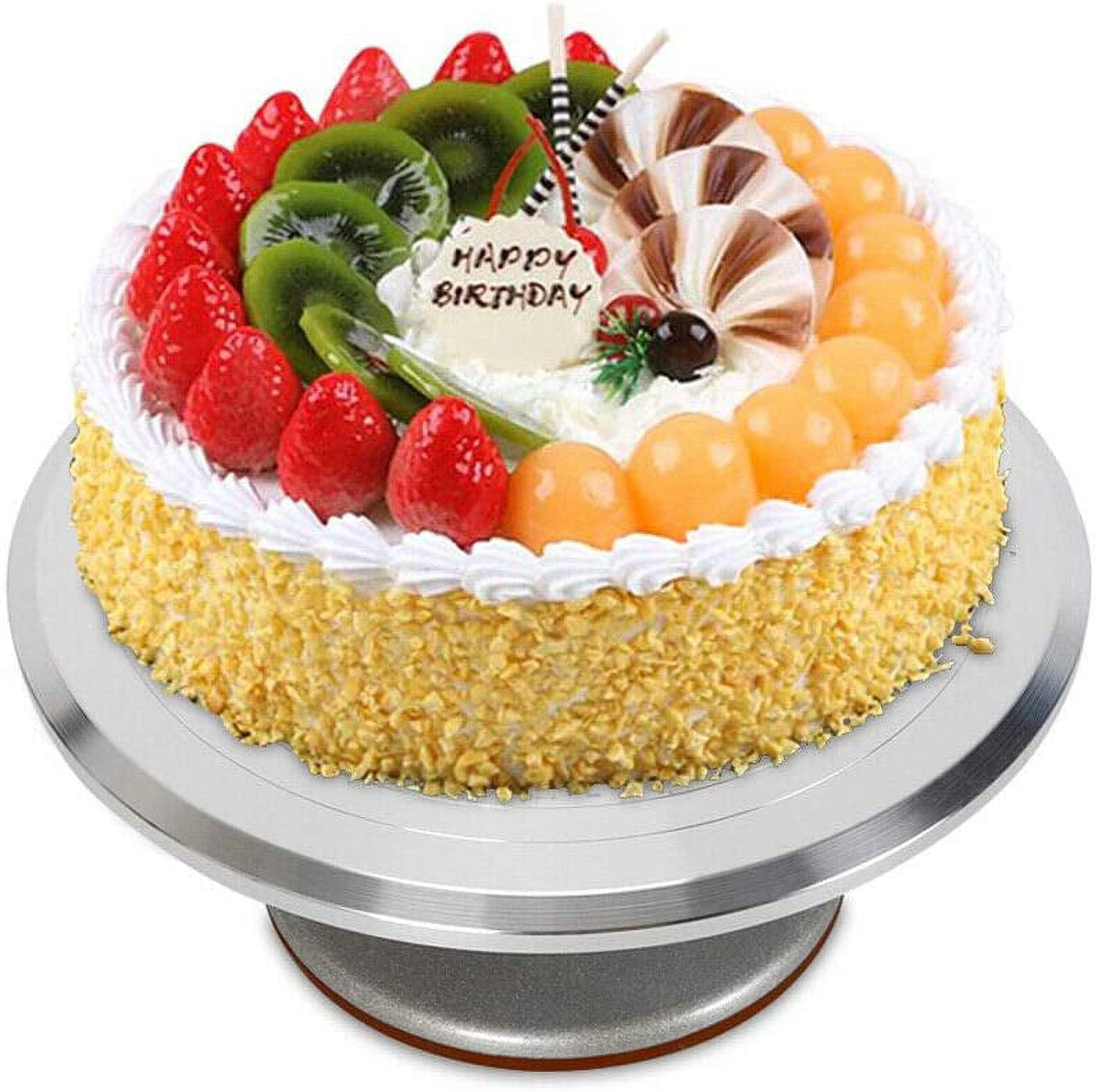 ForeverSmooth™ 12 Inch Cake Turntable and Decorating Supplies Gift