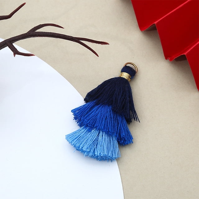 VONKY Stay Fashionable Everywhere Multifunctional Tassel Keychain – Lightweight And Portable Wide Application Cotton type A 1Set