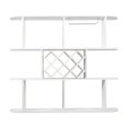 thumbnail image 4 of Jopath Large Wall Mounted 3 Tier Rustic Bottle Wine Rack,Multifunctional Wooden Wall Mounted Wine Rack,mounted wall Storage winerack Rack for Home Bar Dining Room Decor Walnut white, 4 of 10
