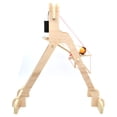 thumbnail image 2 of MURLIN Trebuchet - DIY Kit - Explore Projectile Motion, Gravitational Potential Energy, Velocity, Motion & Stability - Garage Physics by Eisco, 2 of 13