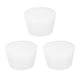 thumbnail image 1 of Uxcell 3 Pcs Tapones de Goma Sólida de Silicona Blanca, Tapones Cónicos para Fregaderos, Diámetro de 42 mm a 53 mm, 1 of 6