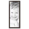 thumbnail image 2 of ArtToFrames 15" x 40" Plum Victorian Emboss Picture Frame, 15x40 inch Brown Wood Poster Frame (WOM-5080), 2 of 7