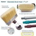 thumbnail image 3 of Aplicador de manchas Deck Brush Magimate de 18 cm de ancho con extensión, 3 of 6