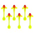 thumbnail image 1 of 6pcs Simulación Señuelo Pesca Plástico Artificial Cebo 9 Cm Suave Flexión Libre - Amarillo, 9cm Baoblaze Simulación de cebo suave, 1 of 8