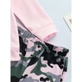 thumbnail image 5 of Bmnmsl Girl Sets Long Sleeve Tops Camouflage Trousers, 5 of 6