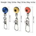 thumbnail image 2 of Uxcell Deslizadores de Plomo para Línea de Pesca de Capacidad de Carga 44/33/26LBS Paquete de 30, 2 of 5