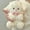 White, variant on bxhwj Fluffy Lamb Plush Toy Realistic Lifelike Stuffed Animal, Soft Huggable Doll for Kids Wedding Birthday Gift Christmas Decorative Companion