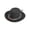 Black, variant on Sun Hat Fishing Hat for Men Women, Foldable Cowboy Style Bucket Hat Waterproof Wide Brim Adjustable Chin Strap Breathable Safari Hat (Khaki)