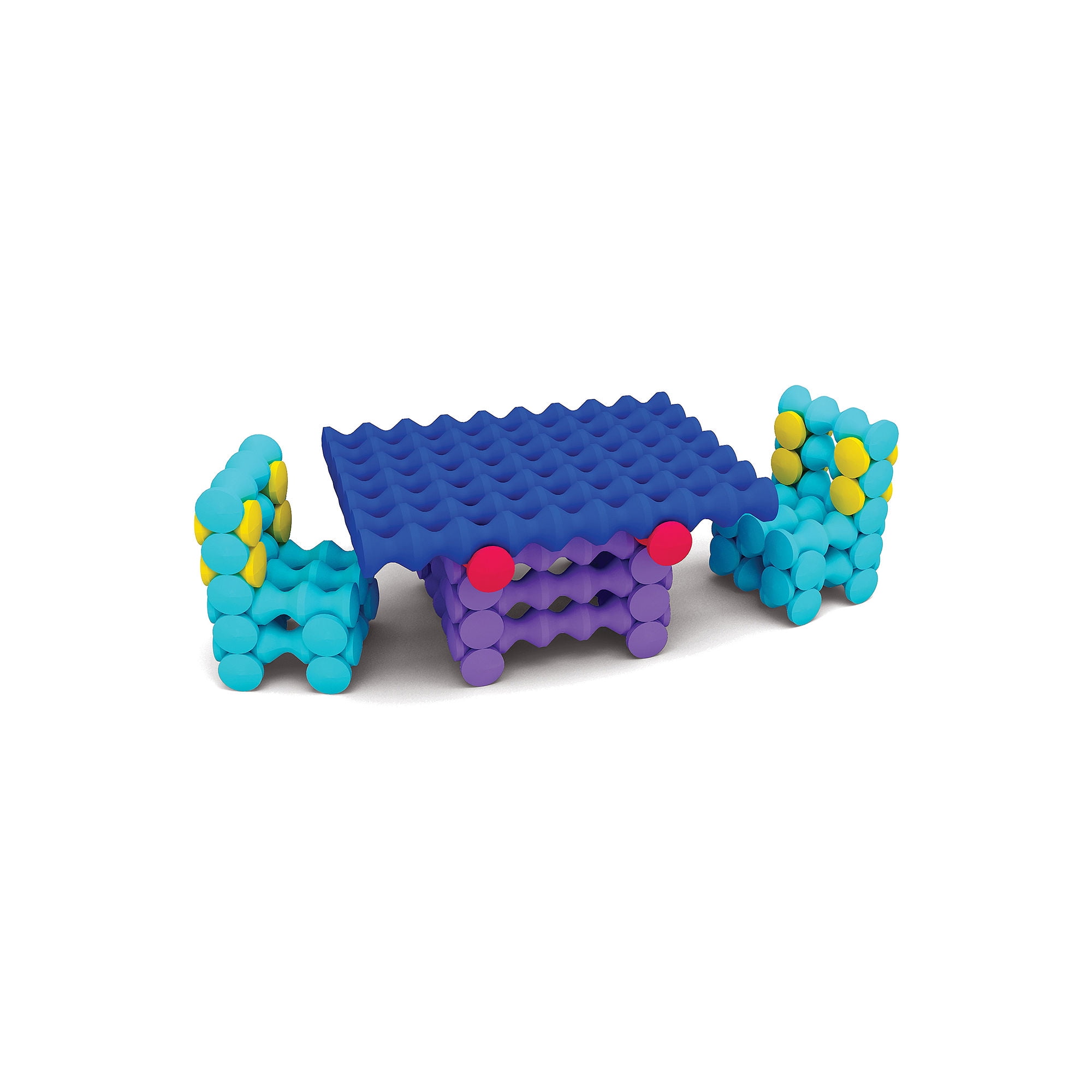 Popular Playthings PPY90000 Playstix Puzzle - 150 Piece